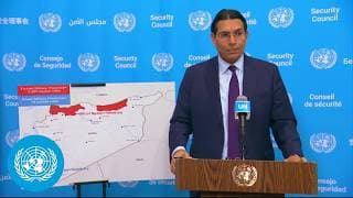 Media Stakeout at the United Nations